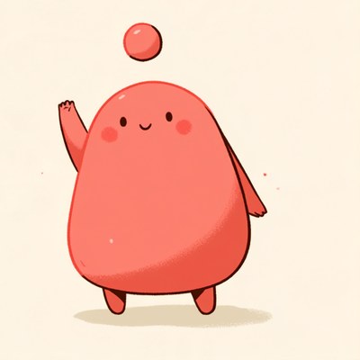 日系 2D 動畫打招呼